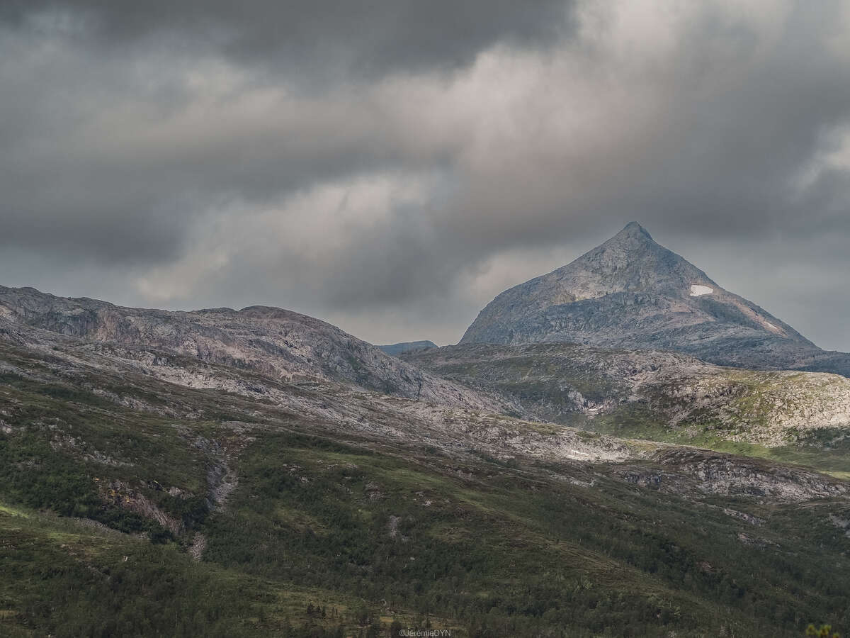 Paysage de montagne en Norvège