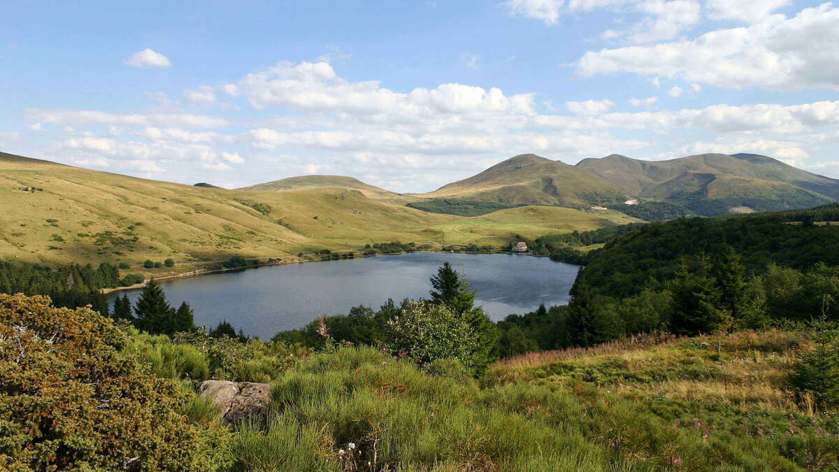 Paysage volcan Auvergne