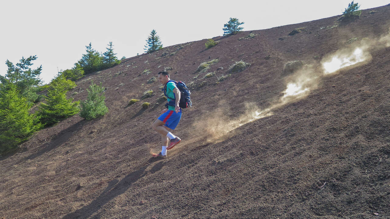 Descente de la montagne