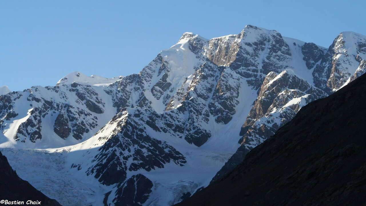 Paysage de montagne au Kirghizistan