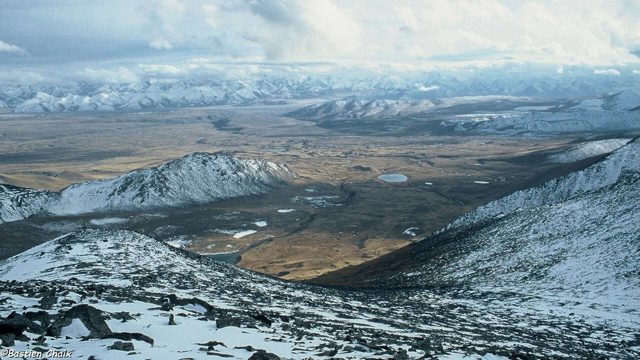 Paysage de montagne au Kirghizistan