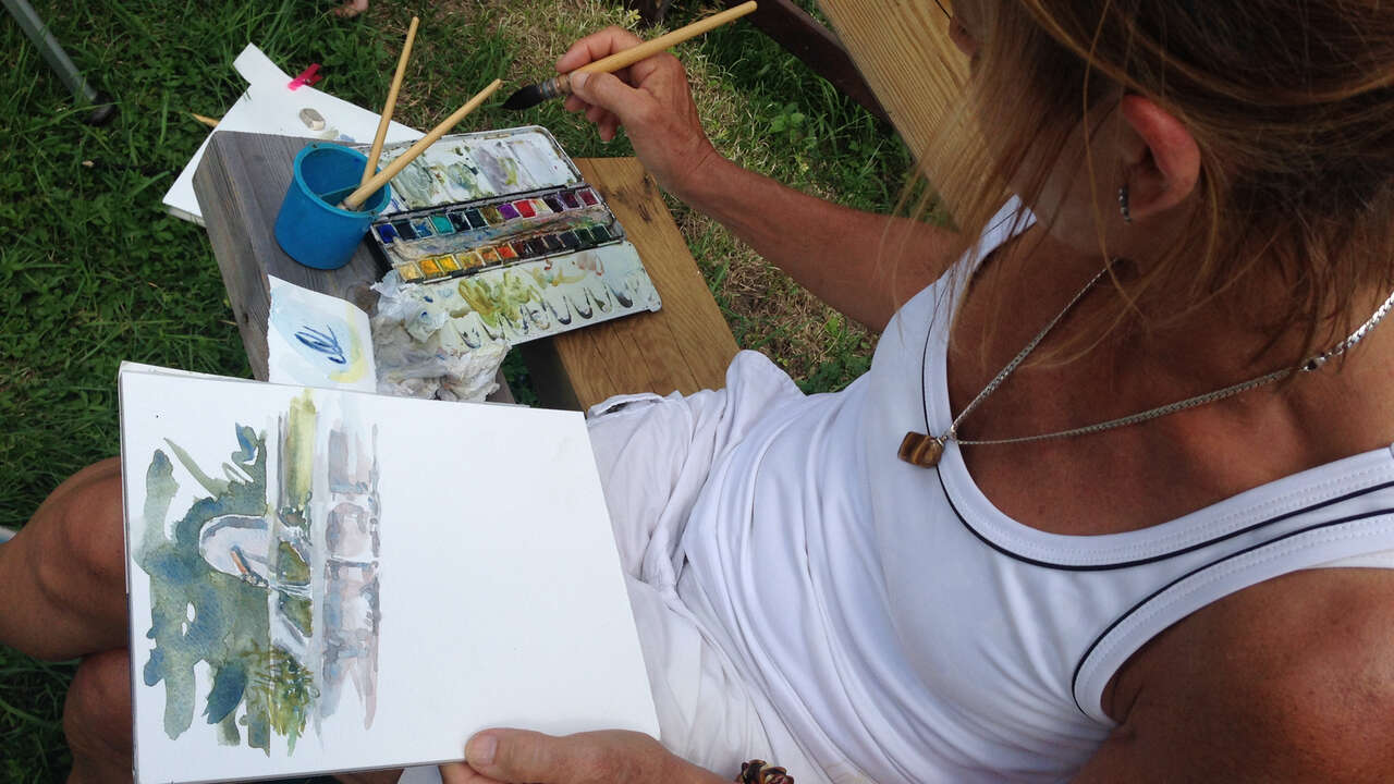 Peinture à l'aquarelle