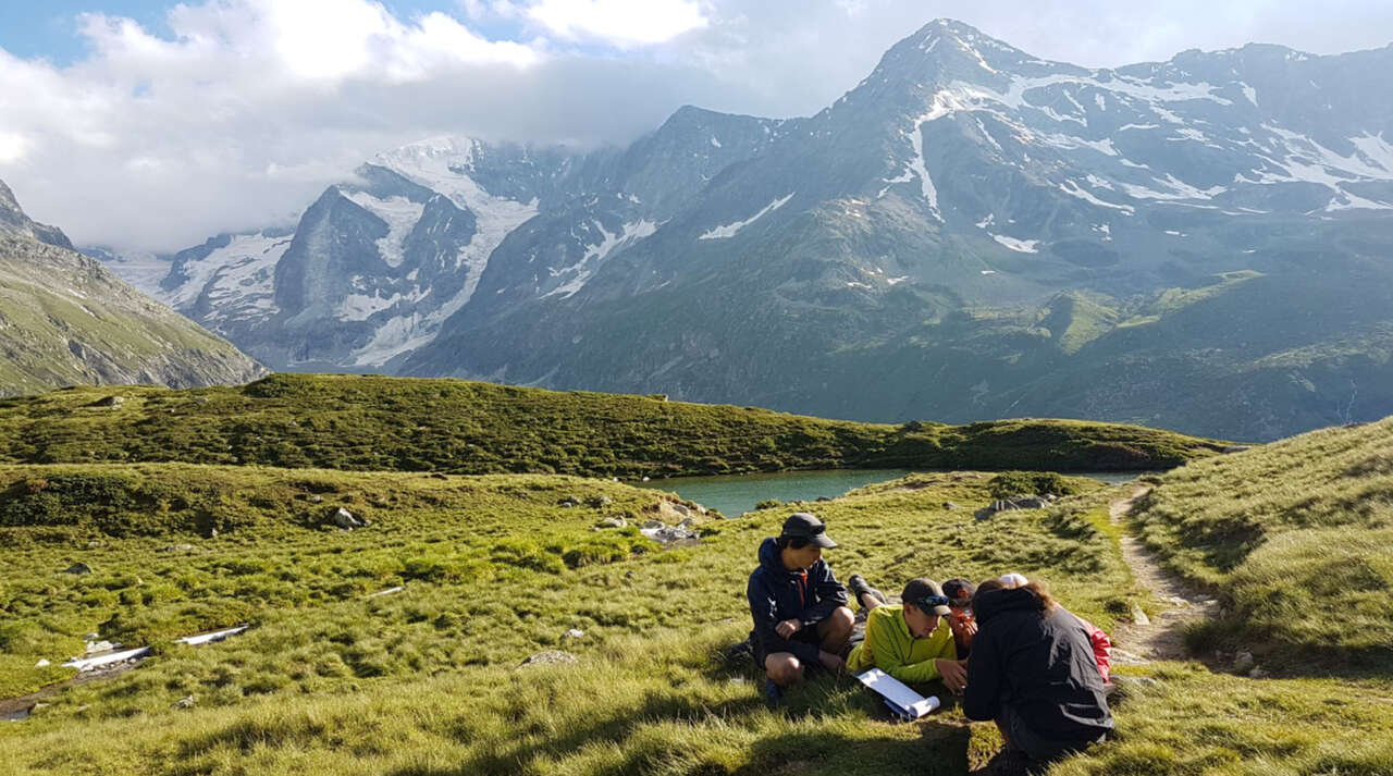 Stagiaire dans la montagne